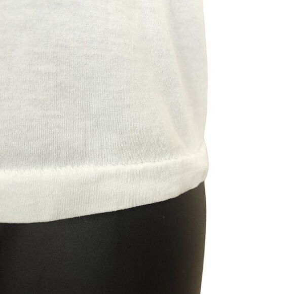 Christian T Shirt Vintage 90s Jesus Loves Me This Much Made In USA Mens Small - Picture 5 of 7